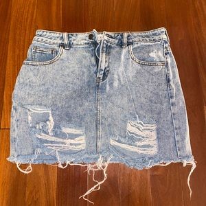 PacSun Jean Skirt